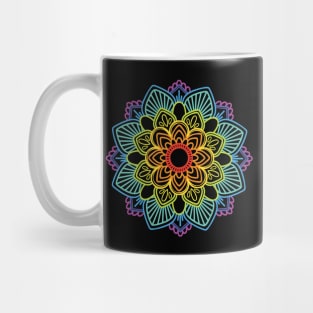 Mandala 24 rainbow Mug